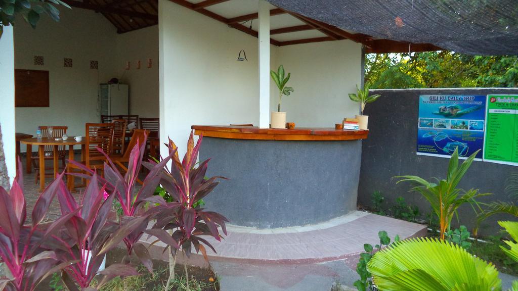 G Two Cottages Gili Air Bagian luar foto